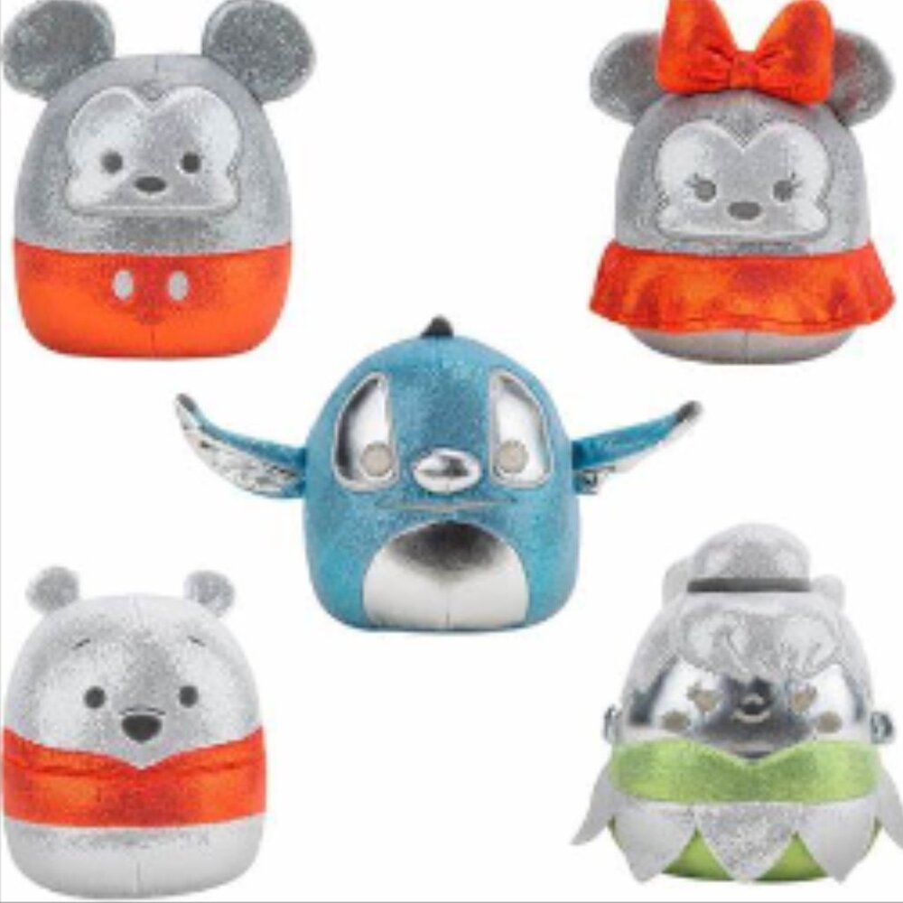Disney 100 Anniversary Glitter Squishmallows
